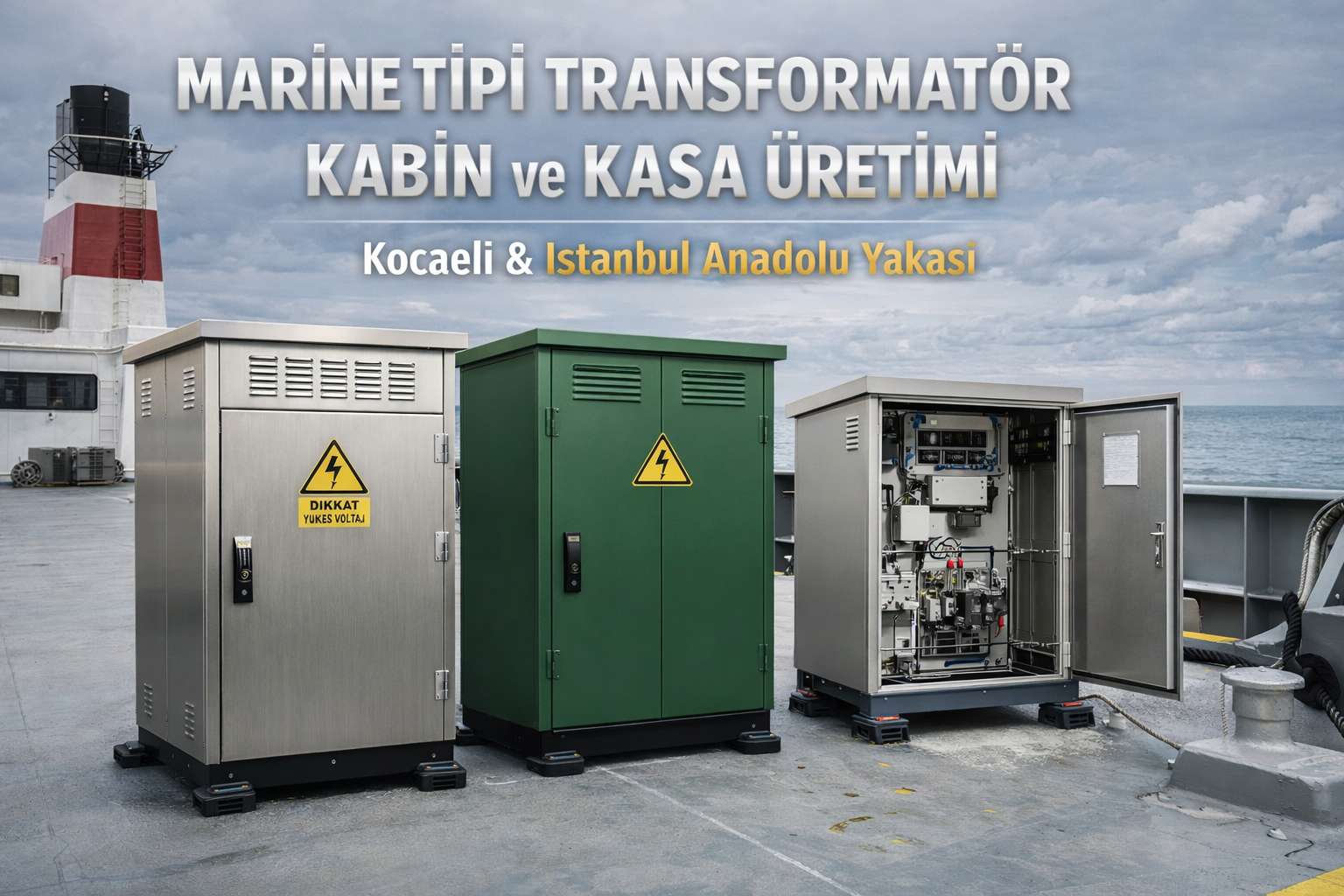Marine Tipi Transformatör Kabin